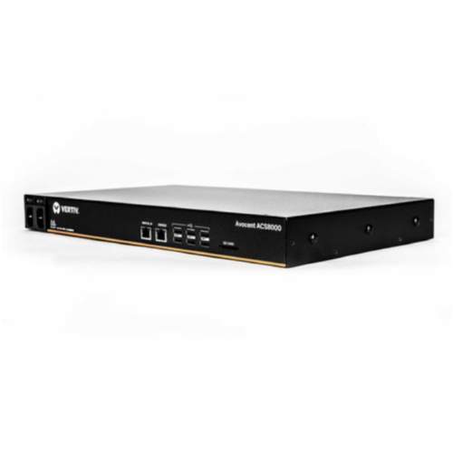 Avocent ACS 8000 Serial Console ACS8048DAC - Server console - 48 porte - GigE, RS-232, RS-422, RS-485 - 1U - montabile in rack
